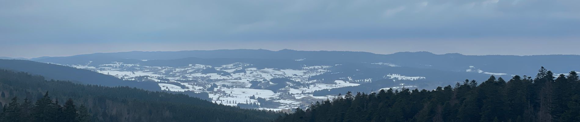 Randonnée Raquettes à neige Métabief - Les hauteurs de Metabief - Photo