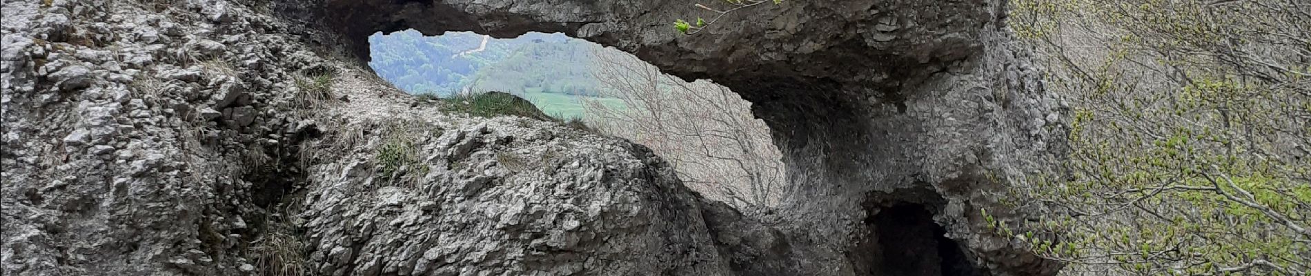 Tocht Stappen Léoncel - Double arche de Rucla - Photo