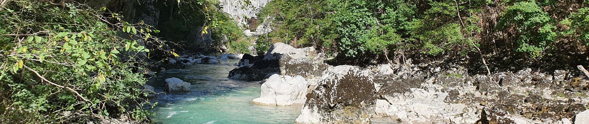 Tocht Te voet Aiguines - Gorge du Verdon;le sentier de  l'Imbut - Photo