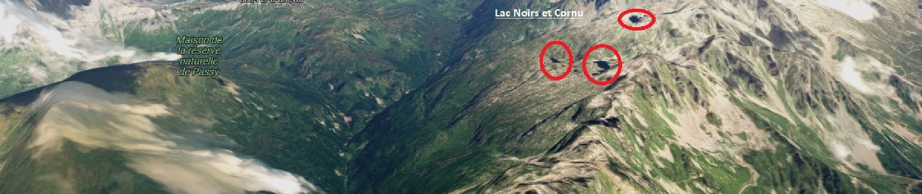 Randonnée Marche Chamonix-Mont-Blanc - Col du Brévent, Lac Cornu et Lacs Noirs - Photo