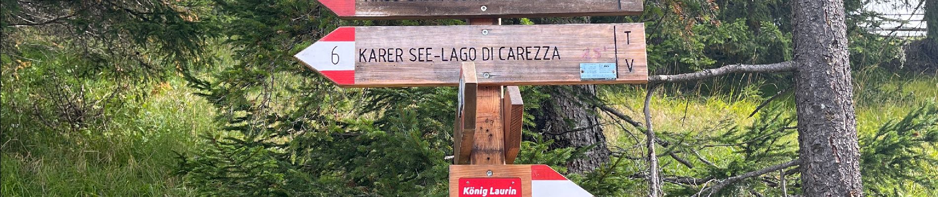 Tour Wandern Welschnofen - Lago di carezza - Photo