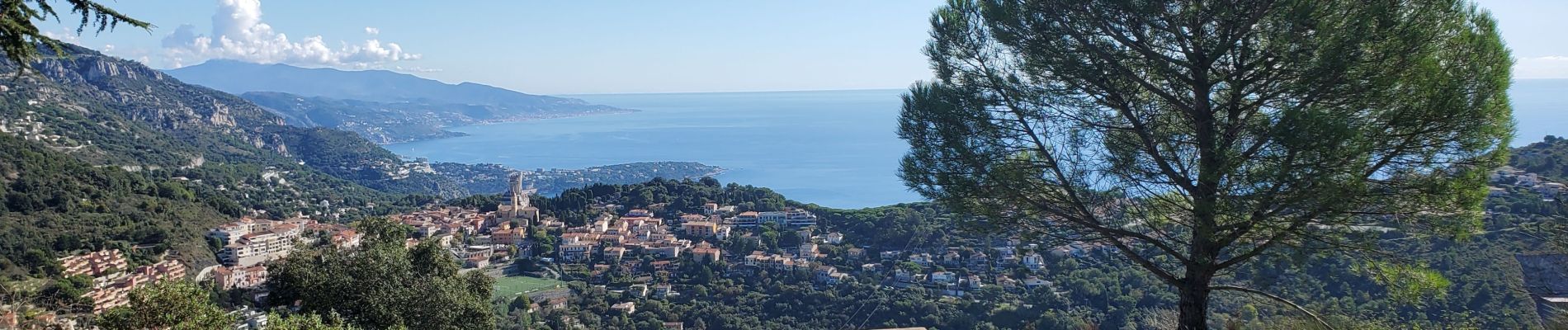 Tour Wandern La Turbie - fort de la Revère - Photo