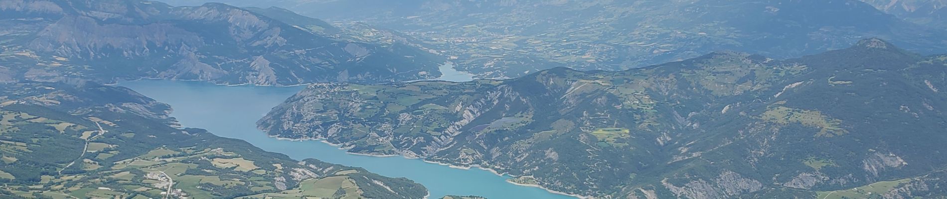 Tocht Stappen Ubaye-Serre-Ponçon - Saint Vincent les forts montagnette 1021m 16kms  - Photo