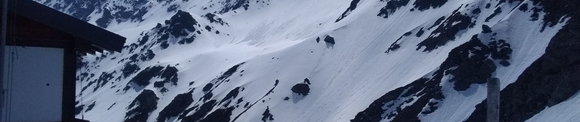 Excursión Esquí de fondo Le Haut-Bréda - cime de la Jase, col de la pouta, col de l'évêque - Photo
