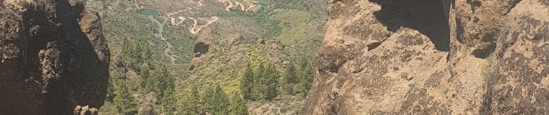 Tour Wandern Tejeda - Roque mublo - Photo