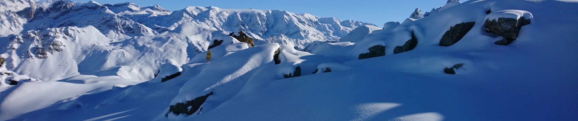 Tocht Ski randonnée Courchevel - creux noir - Photo