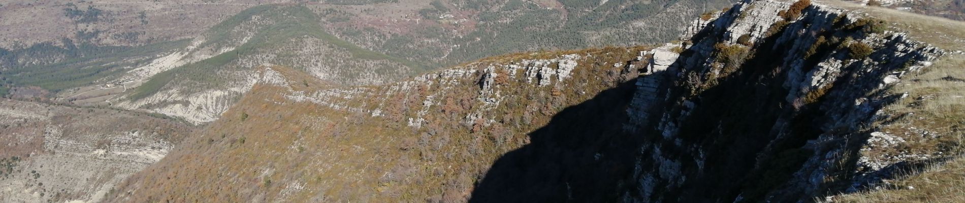 Tocht Stappen La Roche-sur-le-Buis - la montagne de Banne  - Photo