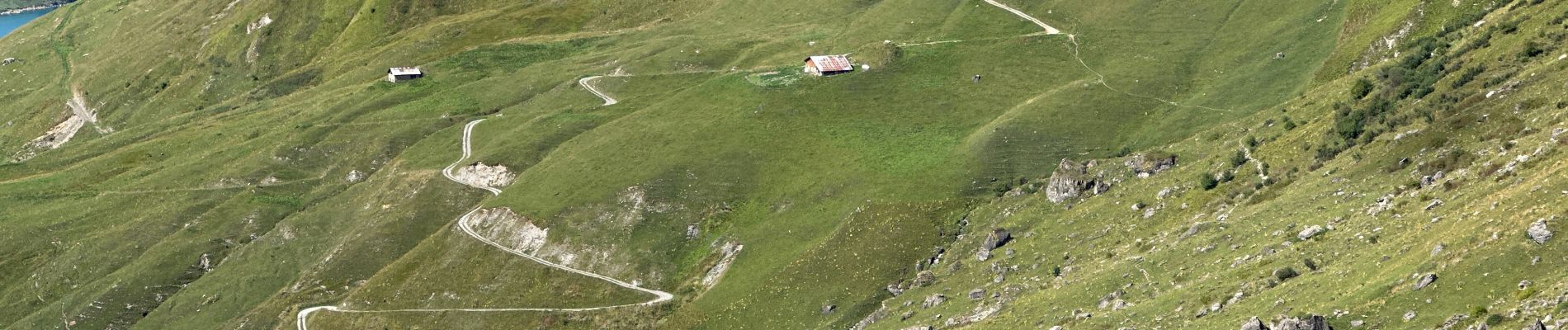 Tour Wandern Beaufort - Lac d’Amour - col du Coin 10 km -680 m dénivelé + - Photo