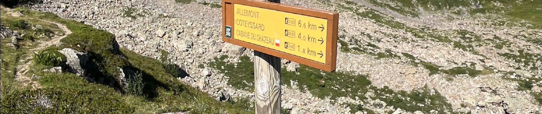 Trail Walking Allemond - Lac de Belledonne trace réelle - Photo