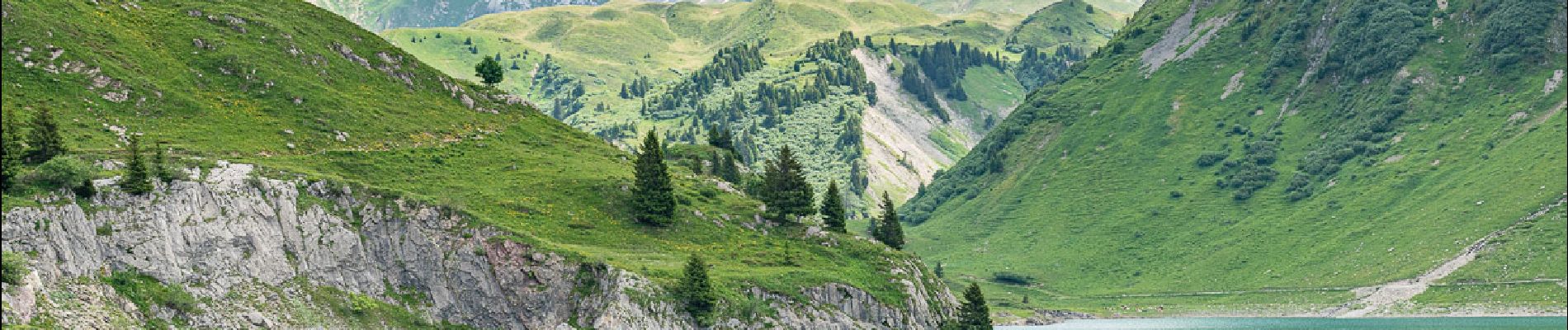 Trail Walking Gemeinde Lech - Boucle Spulersee à décrire  - Photo