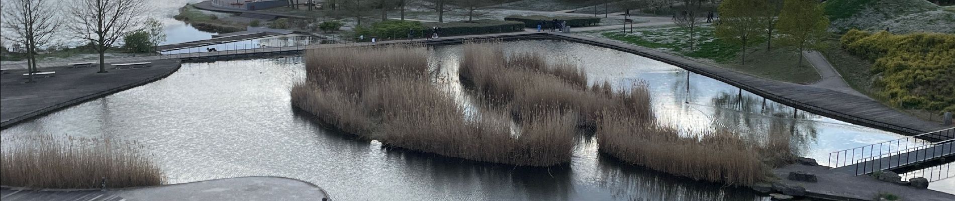 Tocht Stappen Pantin - Hoche - le parc de La Courneuve  - Photo