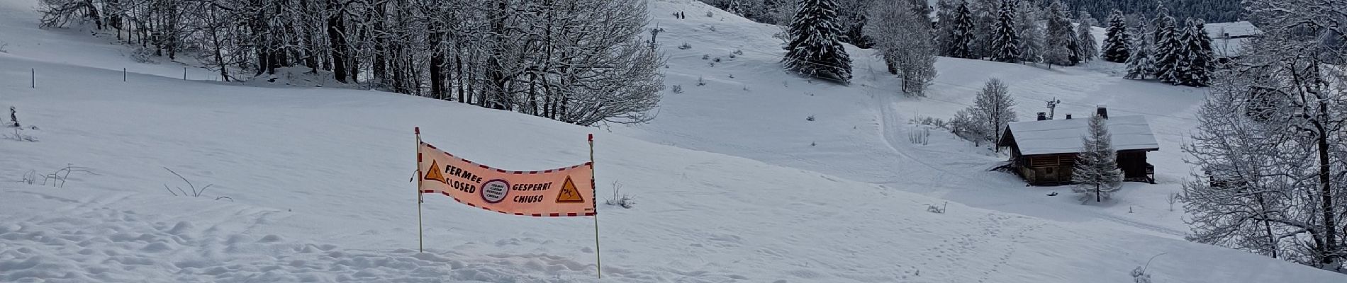 Percorso Racchette da neve Le Grand-Bornand - Le Balcon des Aravis - Photo