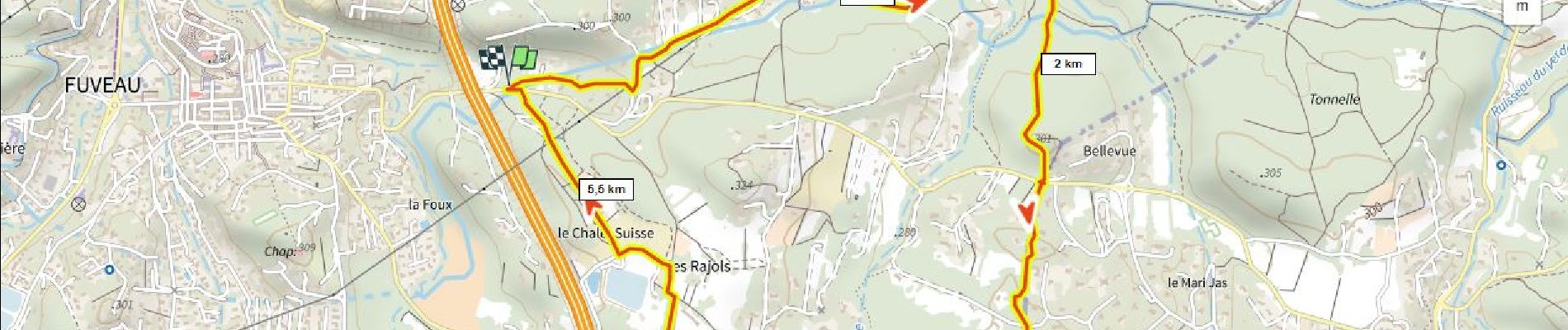 Trail Walking Fuveau - Tour des Rajols D+130m - Photo