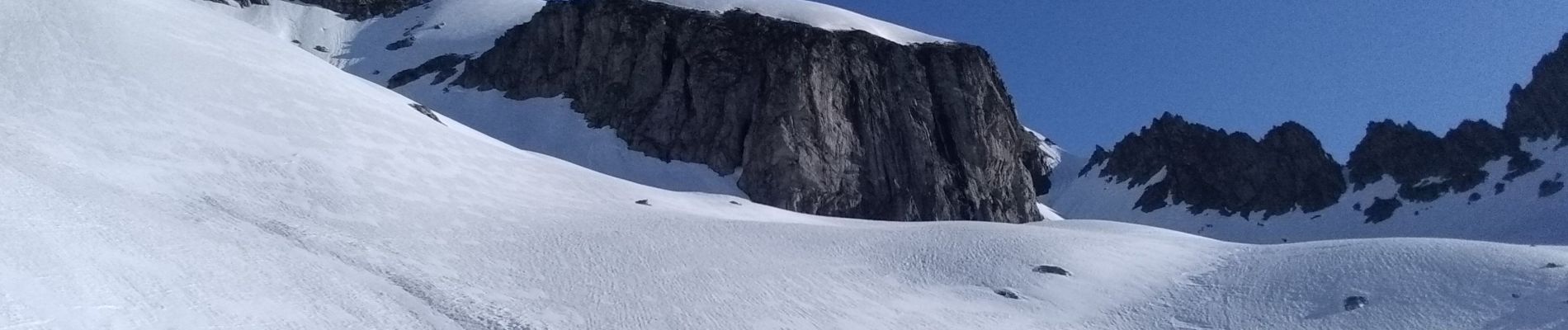 Randonnée Ski de randonnée La Léchère - col de la flachere, tour de la flachère, haut du télésiège de la lauzière - Photo