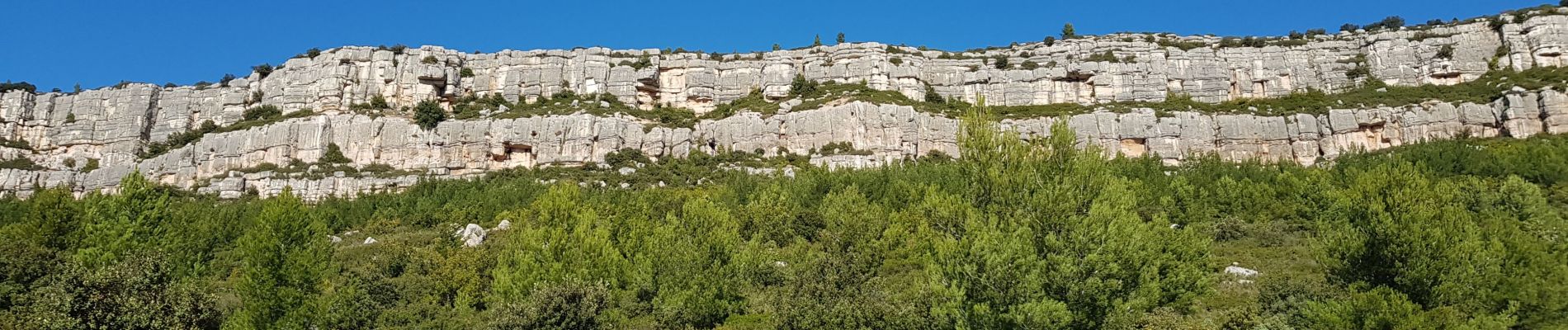 Tocht Stappen Saint-Antonin-sur-Bayon - barre du centre gege - Photo