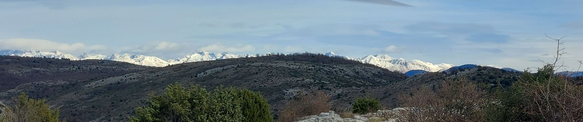 Randonnée Marche Saint-Jeannet - le baou de st jeannet  - Photo