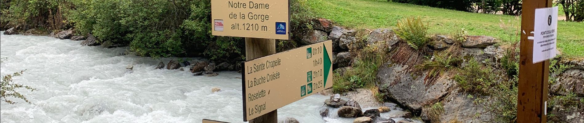 Tocht Stappen Les Contamines-Montjoie - 2ieme jour telecabinede la gorge - Photo