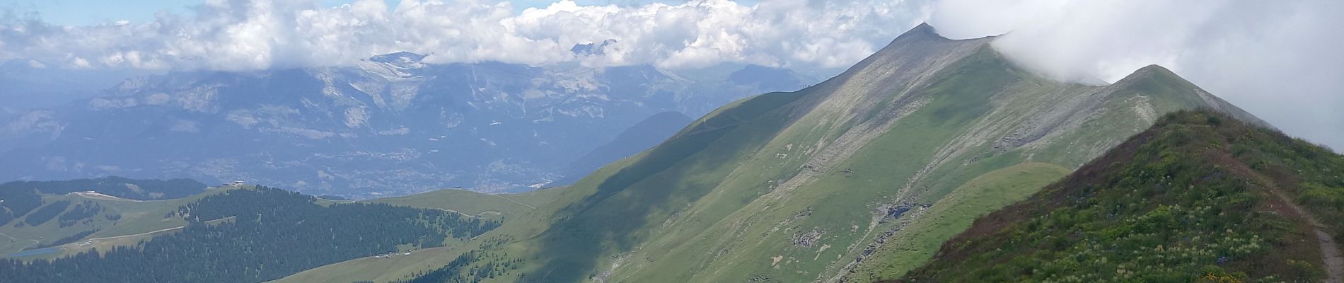 Trail Walking Les Contamines-Montjoie - Aiguille Croche et Crête 7.7.22 - Photo