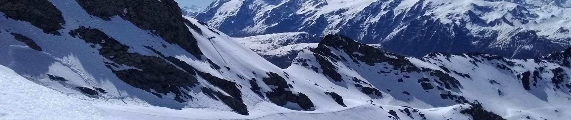 Randonnée Ski de randonnée Le Freney-d'Oisans - pic blanc - Photo