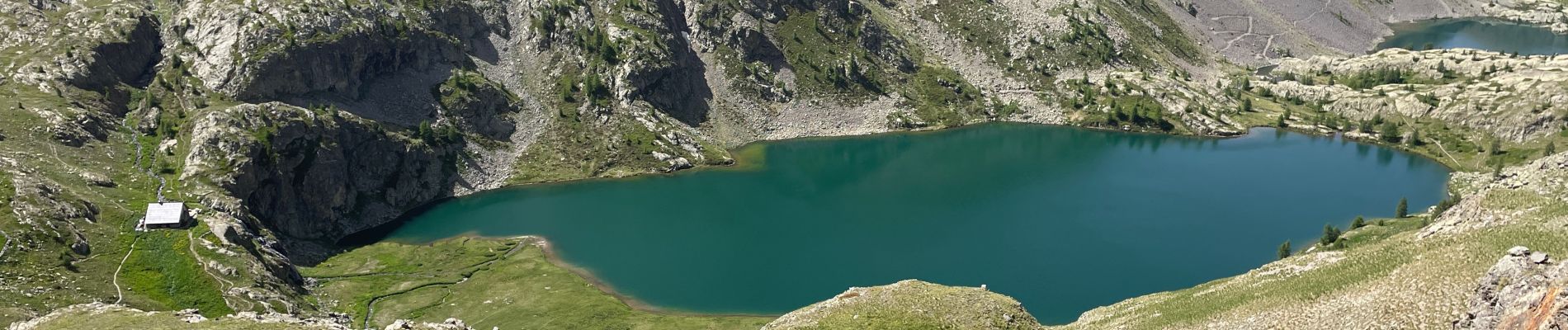 Tocht Stappen Saint-Étienne-de-Tinée - Reel Col du Fer lac refuge de Vens Cabane de Tortisse - Photo