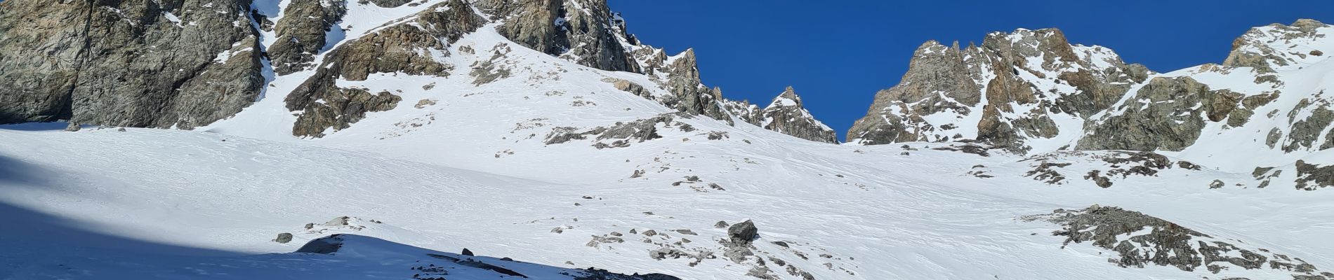 Trail Touring skiing Le Monêtier-les-Bains - glacier du dome de monetier  - Photo