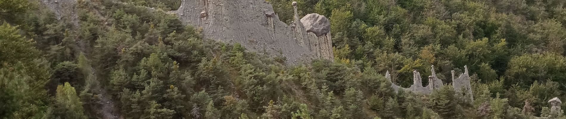 Excursión Bici de montaña Savines-le-Lac - les demoiselles coiffees - Photo