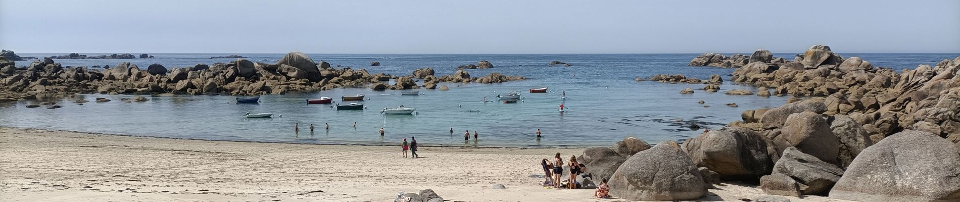 Trail Nordic walking Plounéour-Brignogan-Plages - brignogan par les terres le phare revenu côte - Photo