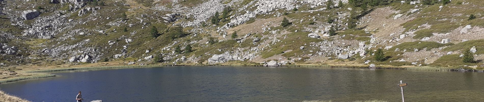 Randonnée Marche Névache - Lac  et Porte de Cristol  sommet de  La Gardiole - Photo