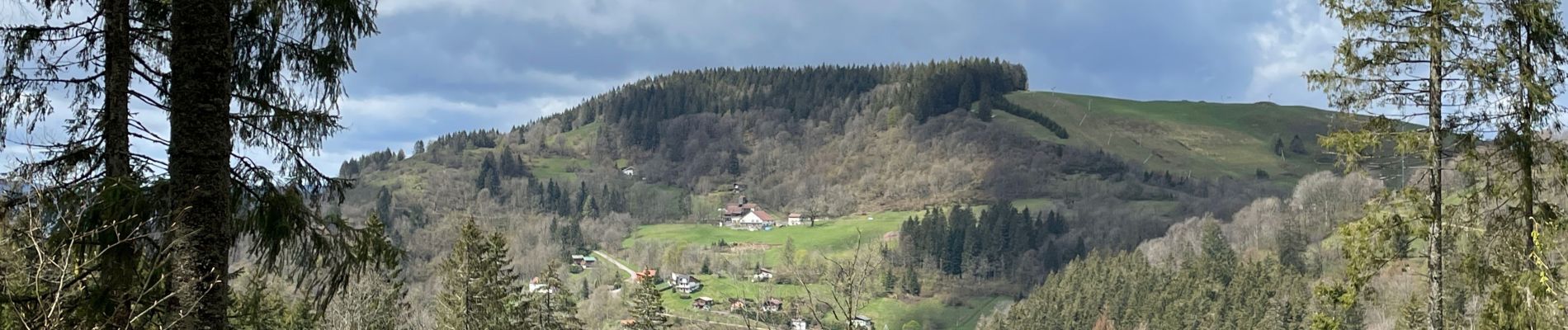 Tour Wandern Cornimont - Col du Brabant - croix Louis par Mansuy et Boulaite - Photo