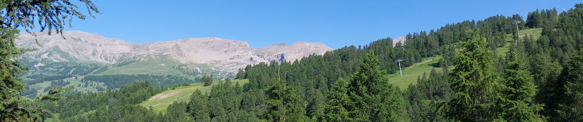 Randonnée Marche Enchastrayes - PETIT TOUR A SUPER-SAUZE - Photo