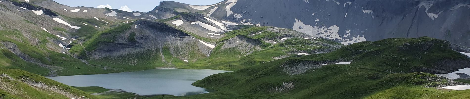 Tocht Mountainbike Sixt-Fer-à-Cheval - lac enterne - Photo