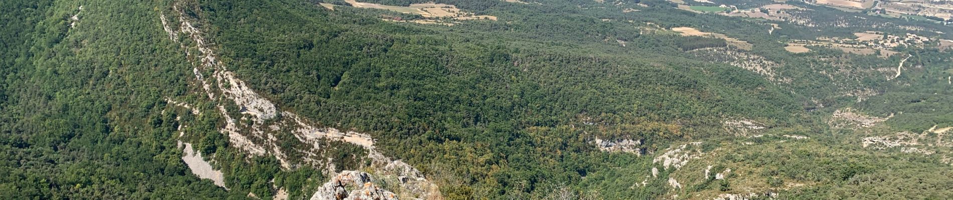 Tocht Stappen Val-Buëch-Méouge - Pic de Saint Cyr / Antonaves - Photo