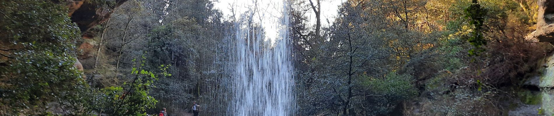 Randonnée Marche Vernon -  Tétines de  Vernon -Cascade de Baumicou 16km. - Photo