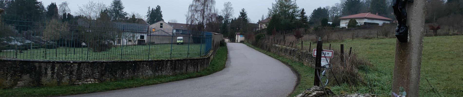 Percorso Bici da strada Saulny - szy - Photo