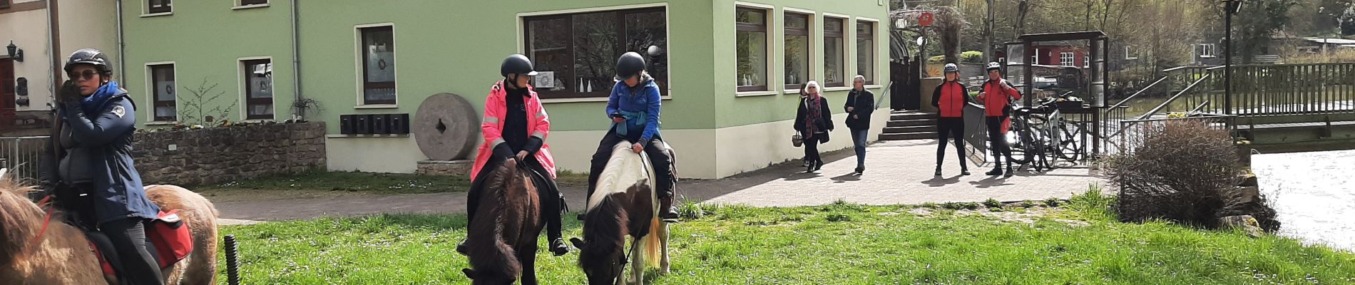 Tocht Paardrijden Guerstling - Guerstling sans frontière - Photo
