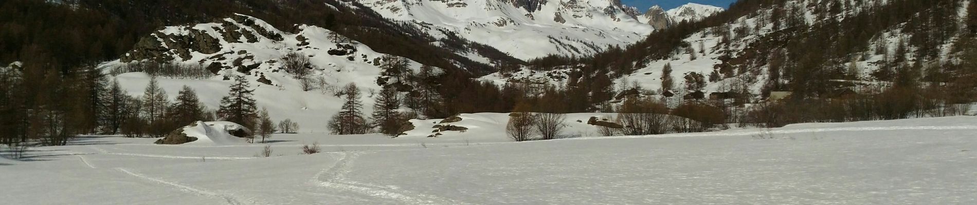 Trail Snowshoes Névache - De Névache au vallon de Buffières - Photo