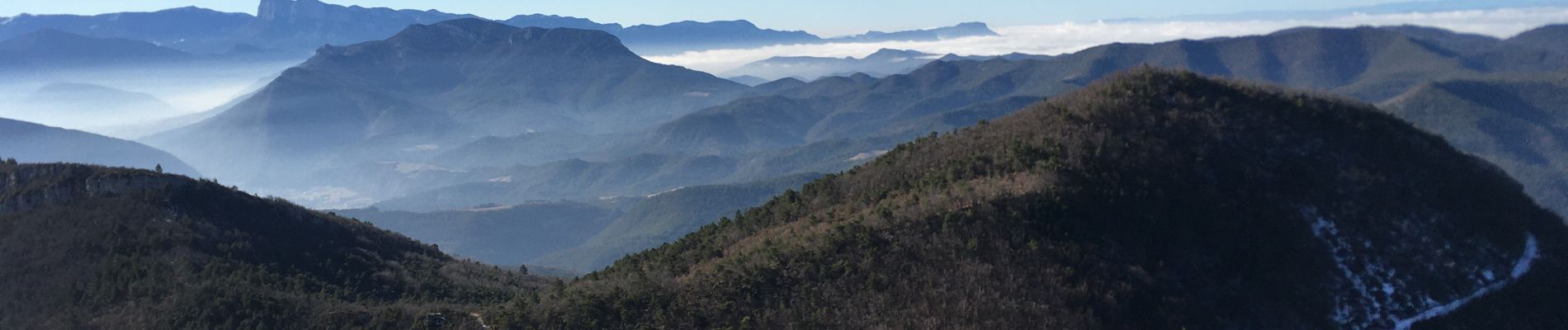 Trail Walking Ponet-et-Saint-Auban - but de Richaude - Photo