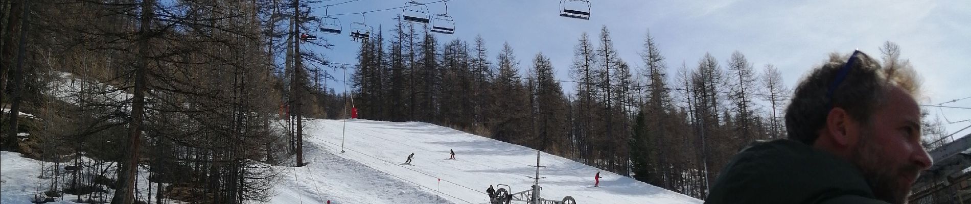 Trail Alpine skiing Saint-Véran - St veran - Photo