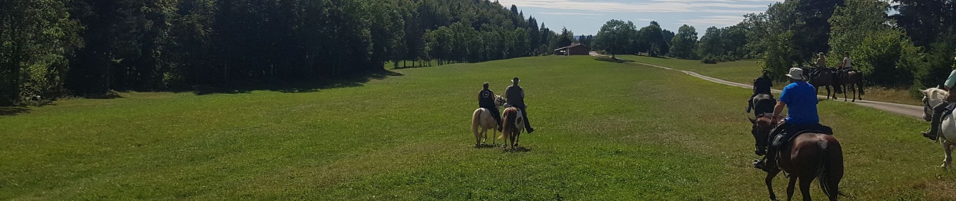 Percorso Equitazione Longchaumois - rando Jura 2020 route j3 - Photo
