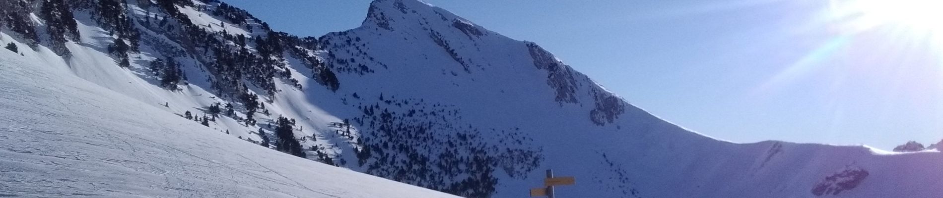 Randonnée Ski de randonnée Le Châtelard - col de Rossanaz - Photo