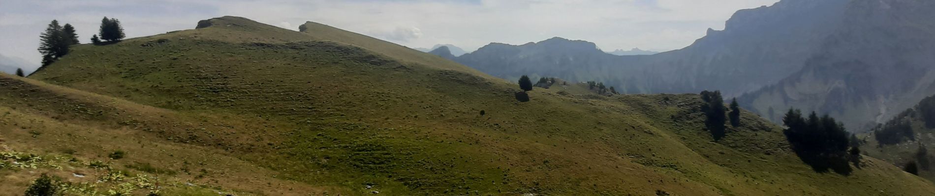 Trail Walking Talloires-Montmin - BORNES: UN PEU DE DENIVELE AU DEPART DE PLANFAIT - Photo