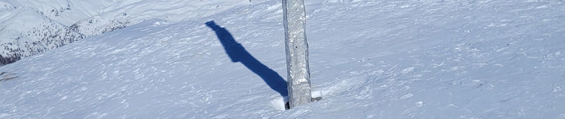 Trail Snowshoes Molines-en-Queyras - La Gardiole de l' Alp - Queyras  - Photo