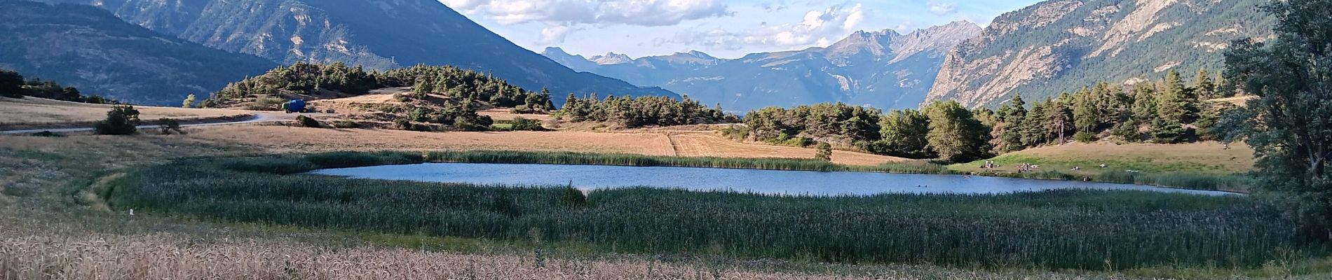 Trail Walking Saint-André-d'Embrun - rikiki rando du lac Siguret - Photo