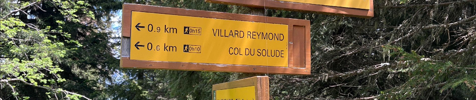 Tour Wandern Villard-Reymond - La Croix de Carellet  - Photo