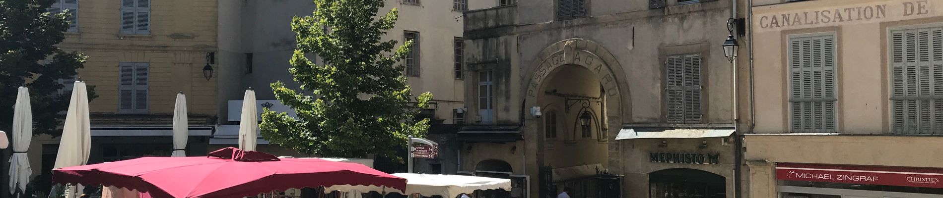 Tour Wandern Aix-en-Provence - Aix en Provence Luynes-Centre ville (bus) - Photo