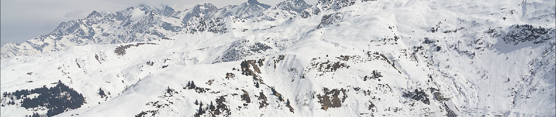 Tour Schneeschuhwandern Hauteluce - Des Granges d'Hauteluce au lac de la Girotte - Photo