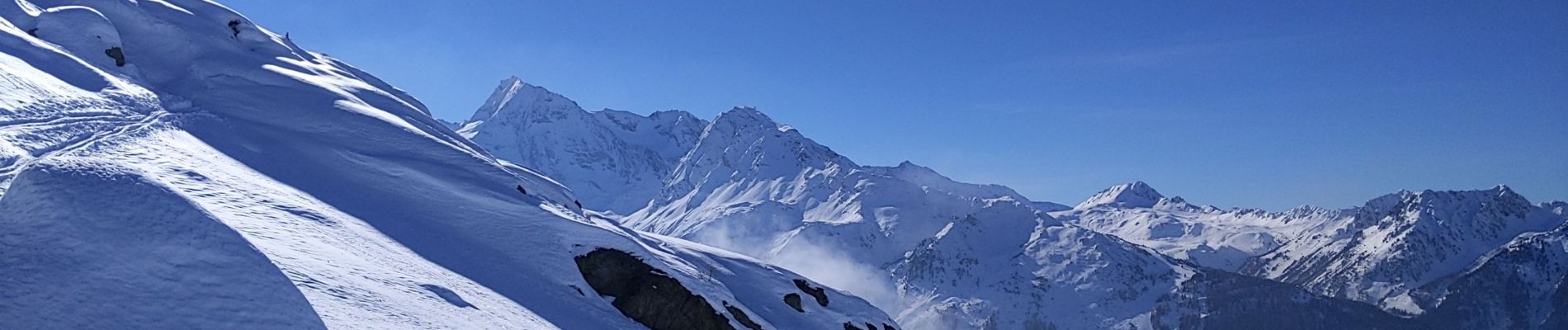 Tour Schneeschuhwandern Montvalezan - vers le bec rouge - Photo