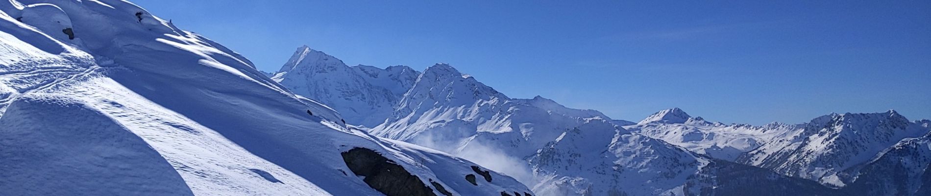 Excursión Raquetas de nieve Montvalezan - vers le bec rouge - Photo