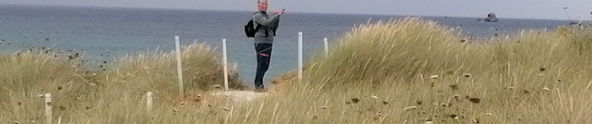 Randonnée Marche Lampaul-Ploudalmézeau - plage des 3 moutons 1023 - Photo