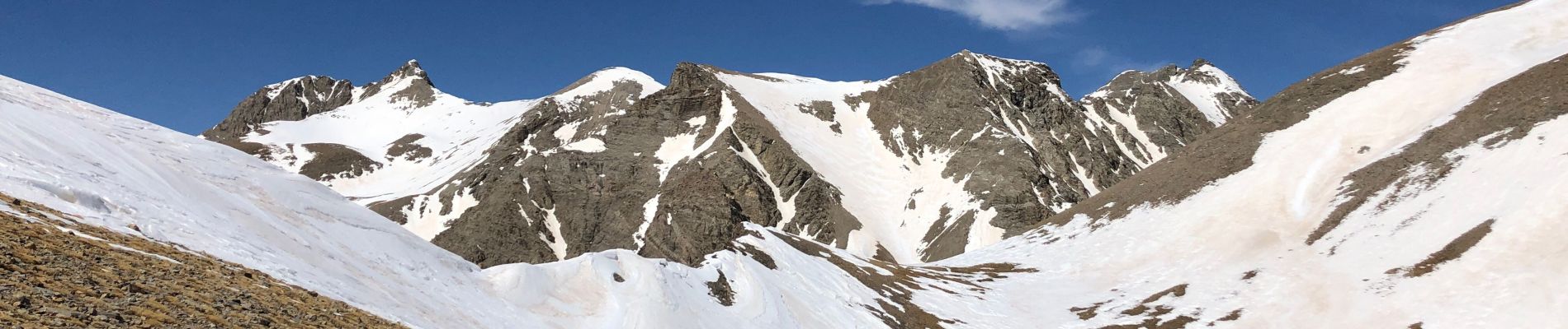 Excursión Raquetas de nieve Entraunes - Sommet du Lausson - Photo